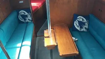 Saloon from above