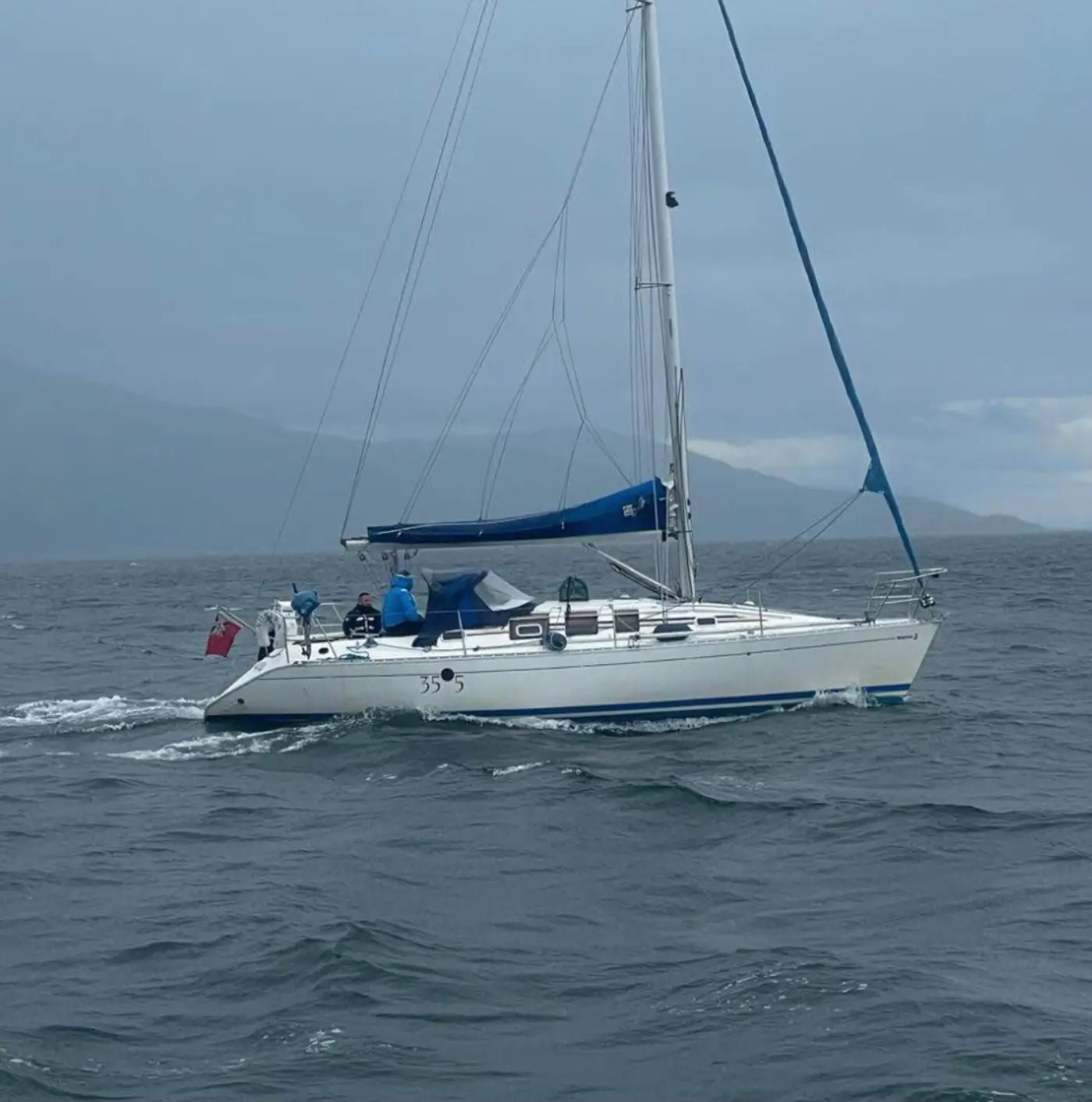 1990 Beneteau First 35s5 — In water