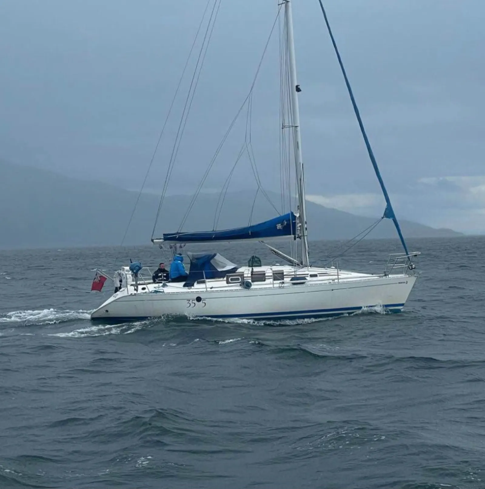 1990 Beneteau First 35s5 — In water