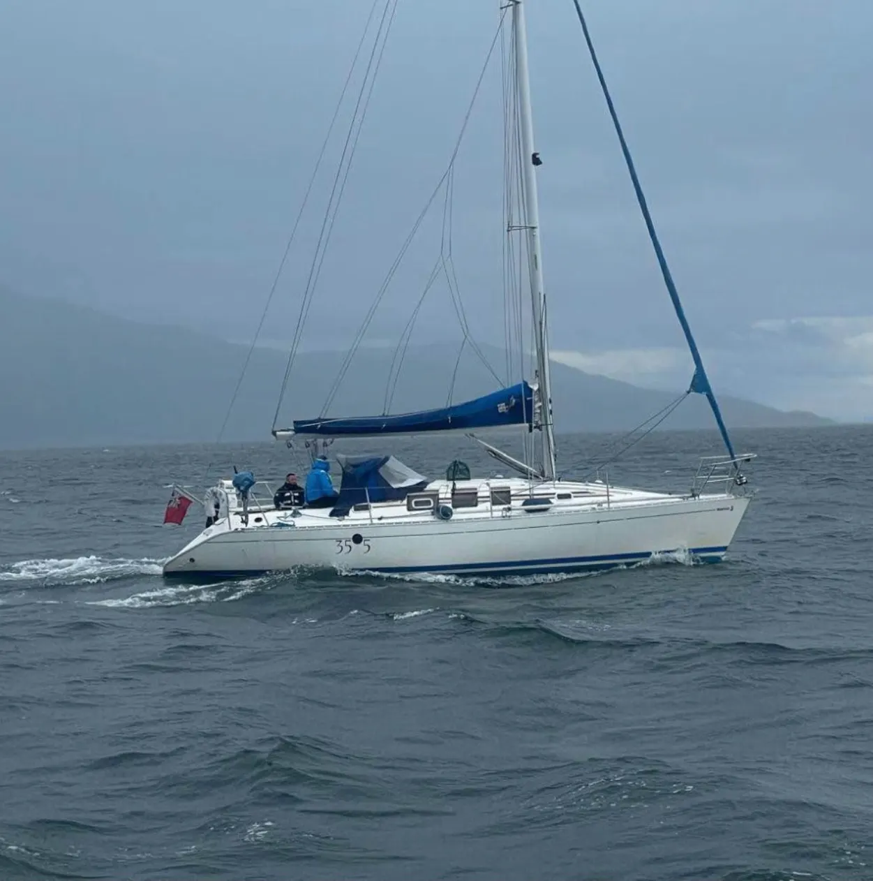 1990 Beneteau First 35s5 — In water