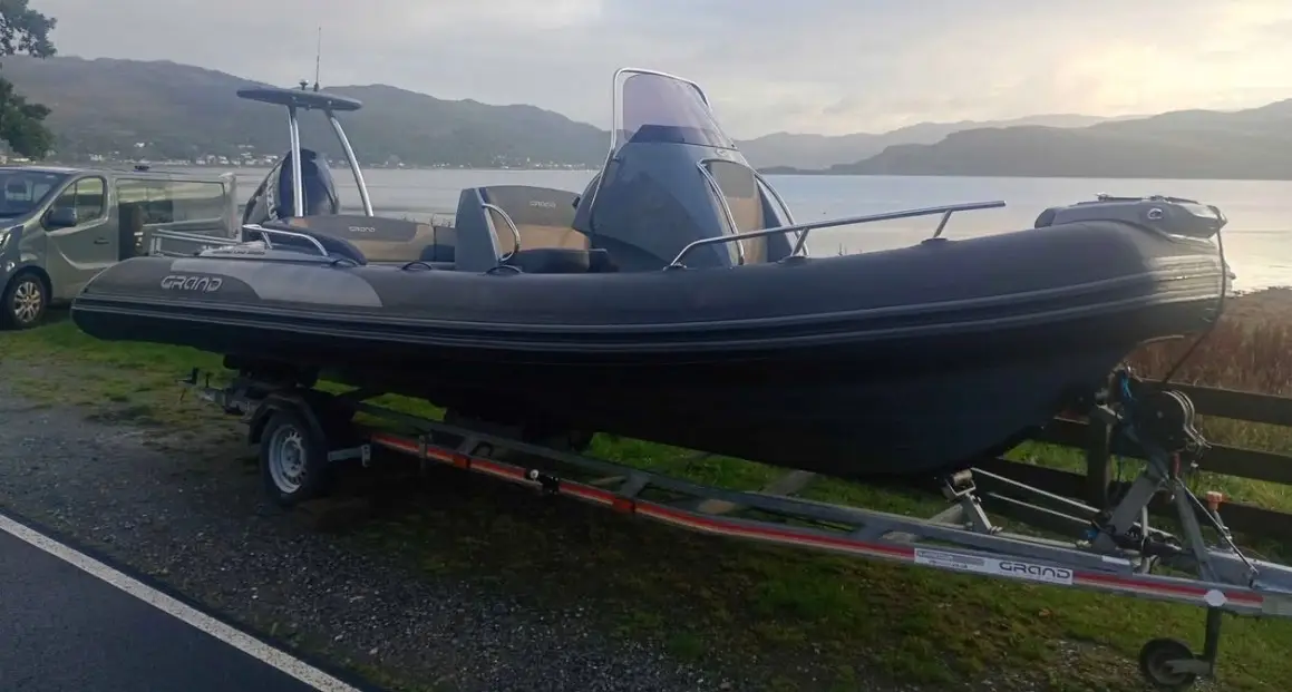 2021 Grand Inflatables Goldline 650 RIB — Photograph